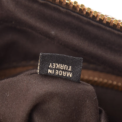 Miu Miu Metallic Nappa Perforated Satchel 7 of 10