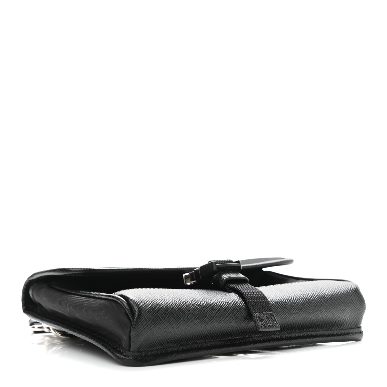 Prada Re-Nylon Saffiano Smartphone Case Crossbody Black 4 of 11