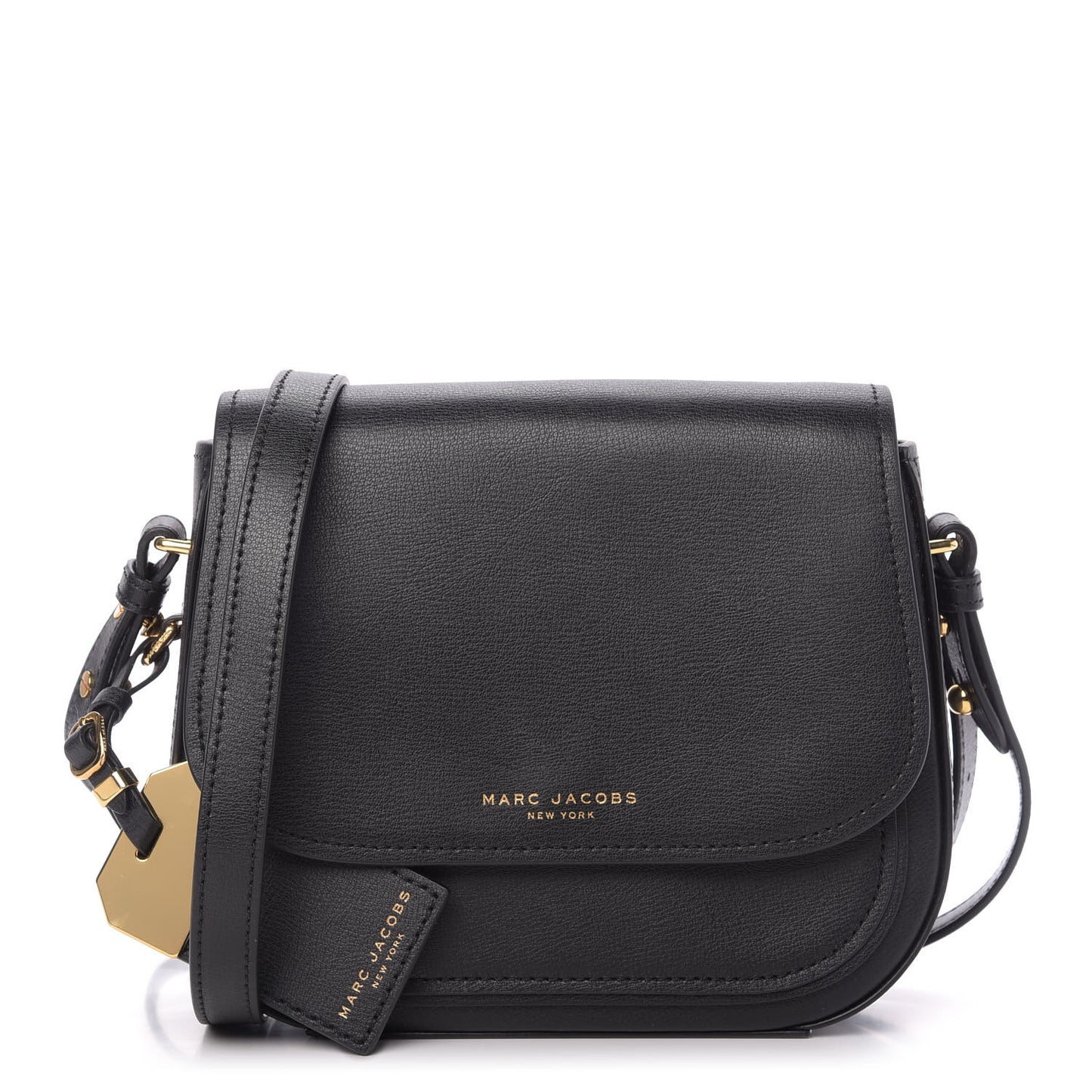 Calfskin Mini Rider Crossbody Black