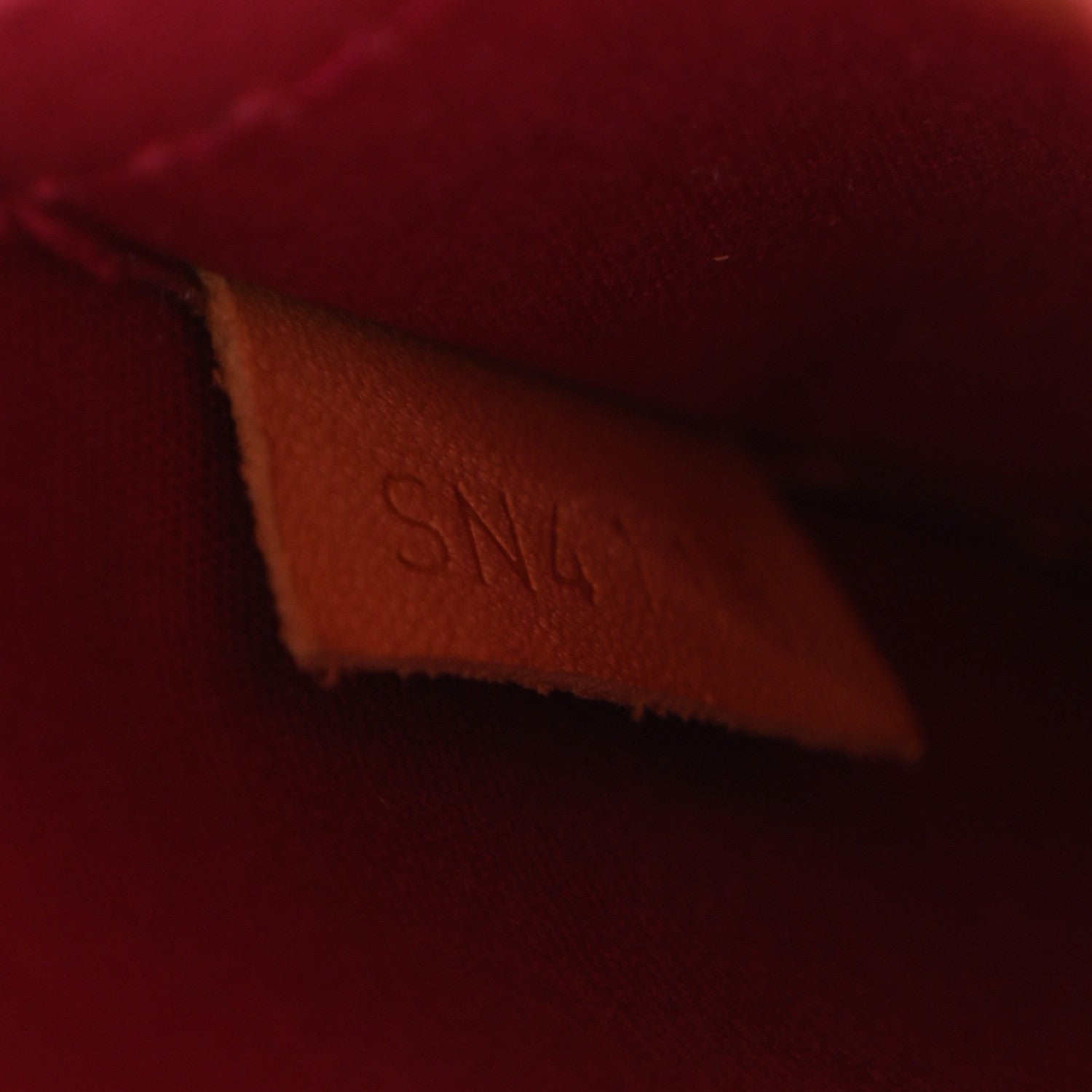 Louis Vuitton Vernis Alma BB Rose Indien 17 of 37