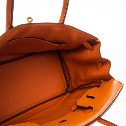 Hermes Swift Birkin 30 Orange 27 of 34
