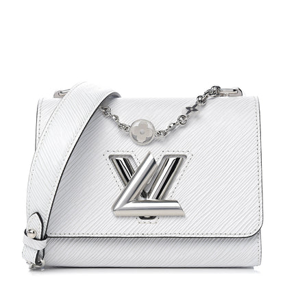 Louis Vuitton Epi Flower Jewels Twist Shoulder Bag PM White 1 of 8