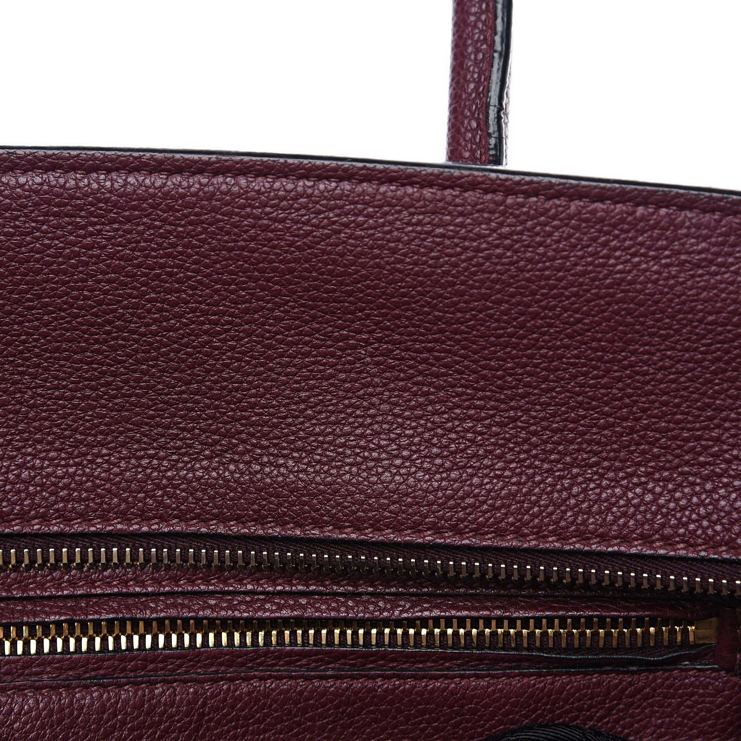 Prada Vitello Daino Tote Granato 9 of 14