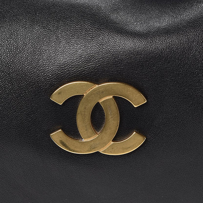 Chanel Lambskin Small Olsen Shoulder Bag Black 8 of 10