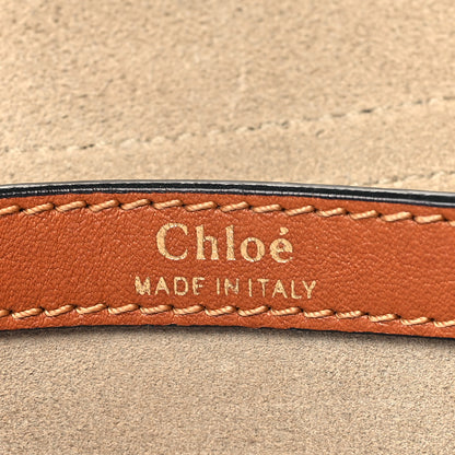 Chloe Calfskin Braided Medium Hudson Shoulder Bag Caramel 6 of 12