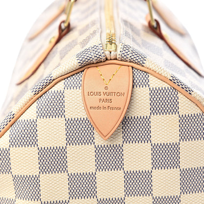 Louis Vuitton Damier Azur Speedy 30 7 of 11