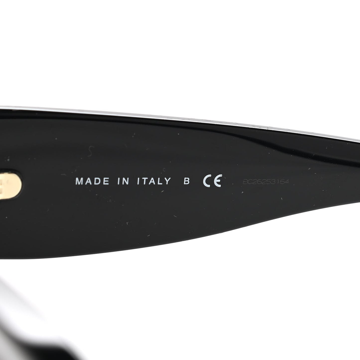 Acetate Rectangle Sunglasses 5435 Black