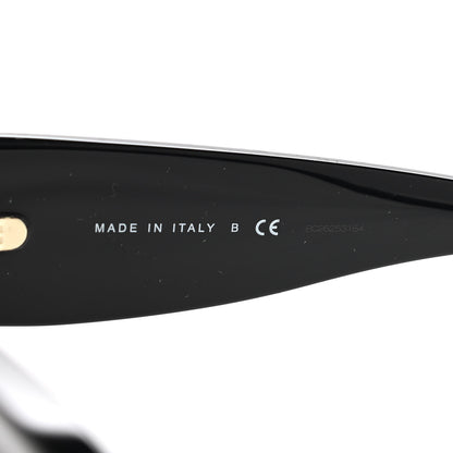 Chanel Acetate Rectangle Sunglasses 5435 Black 7 of 8