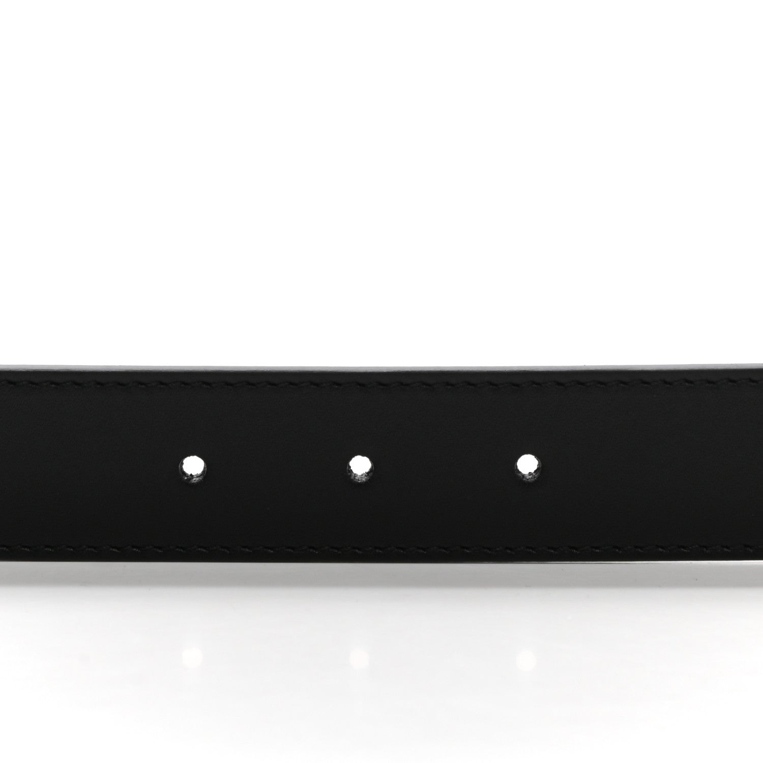 Gucci Calfskin Zumi 30mm Belt 85 34 Black 5 of 5