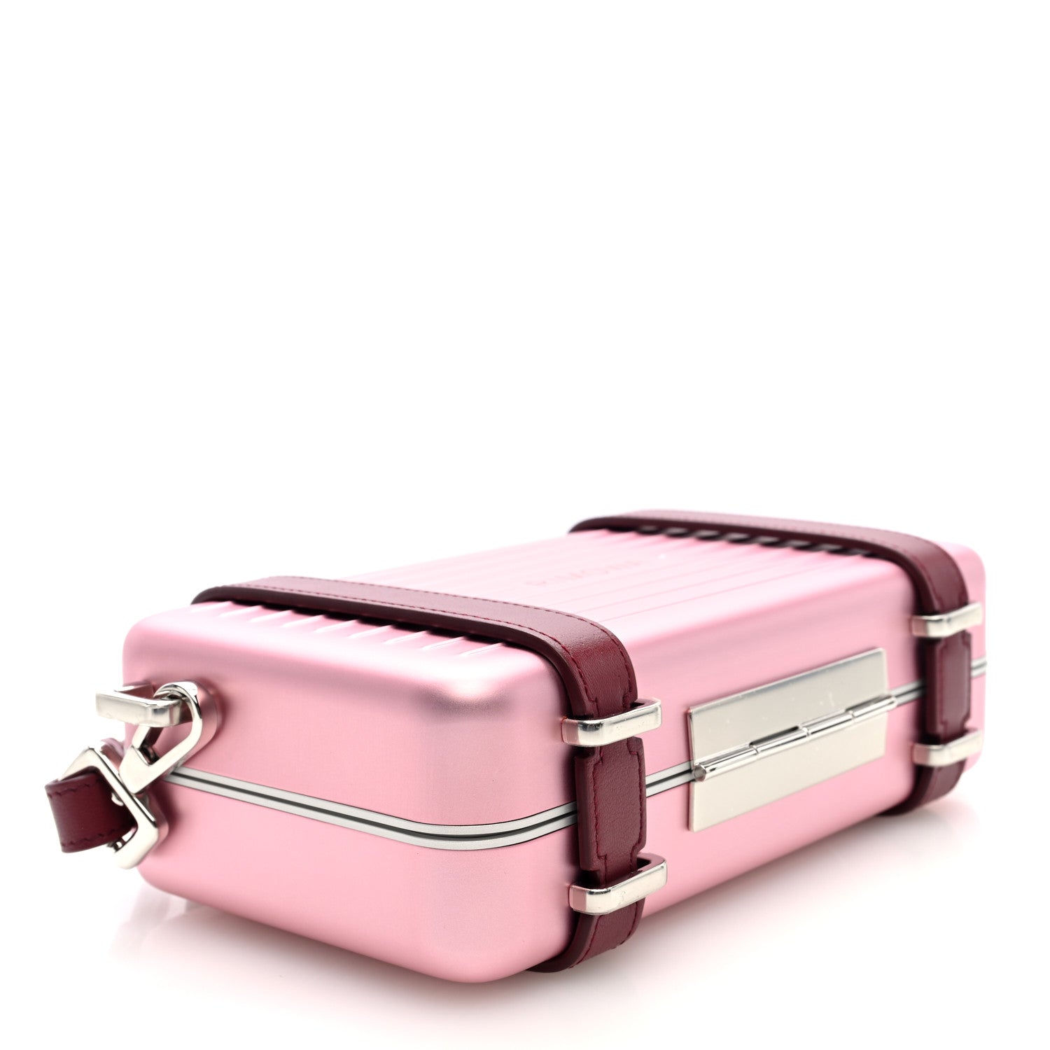 Christian Dior X RIMOWA Aluminum Personal Clutch On Strap Rose 4 of 10
