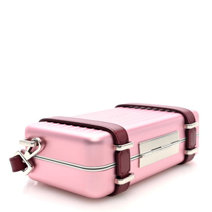 Christian Dior X RIMOWA Aluminum Personal Clutch On Strap Rose 4 of 10