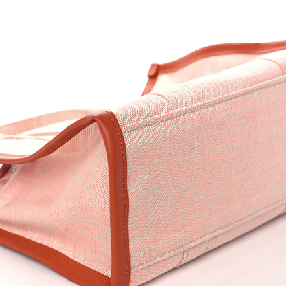 Marc Jacobs Cotton Canvas The Summer Medium Tote Bag Orange Rust 8 of 12