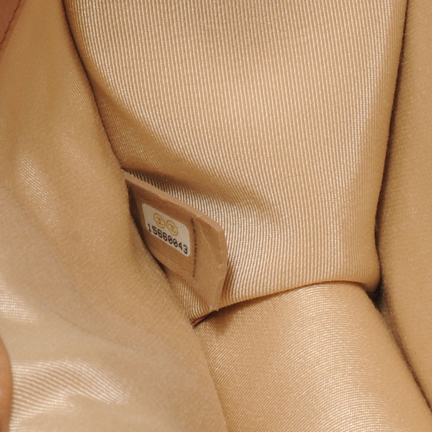 Chanel Calfskin Chevron Gabrielle Flap Brown 8 of 8