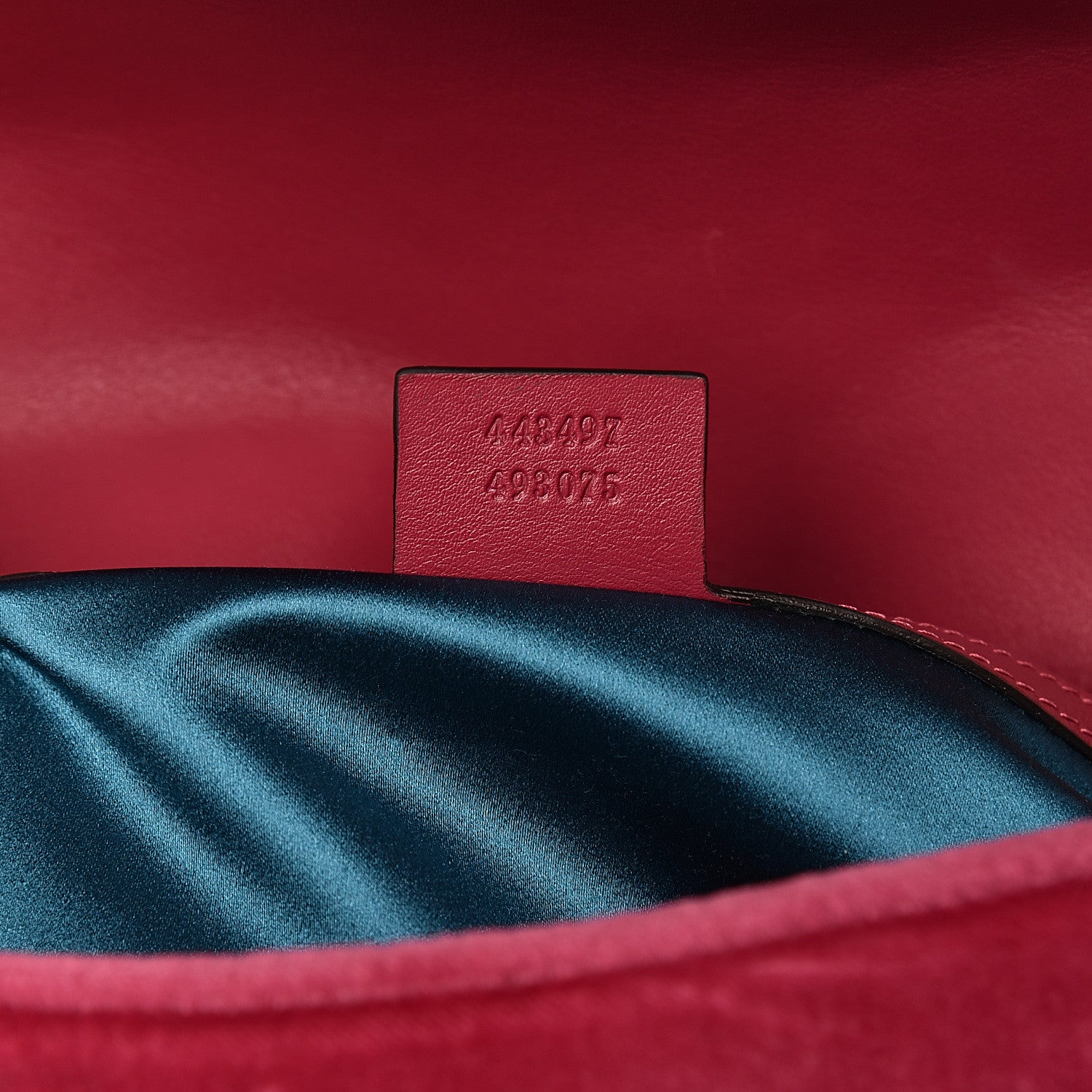 Gucci Velvet Matelasse Small GG Marmont Shoulder Bag Light Raspberry Rose 7 of 11