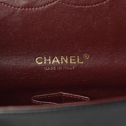 Chanel Lambskin Quilted Maxi Double Flap Black 6 of 10