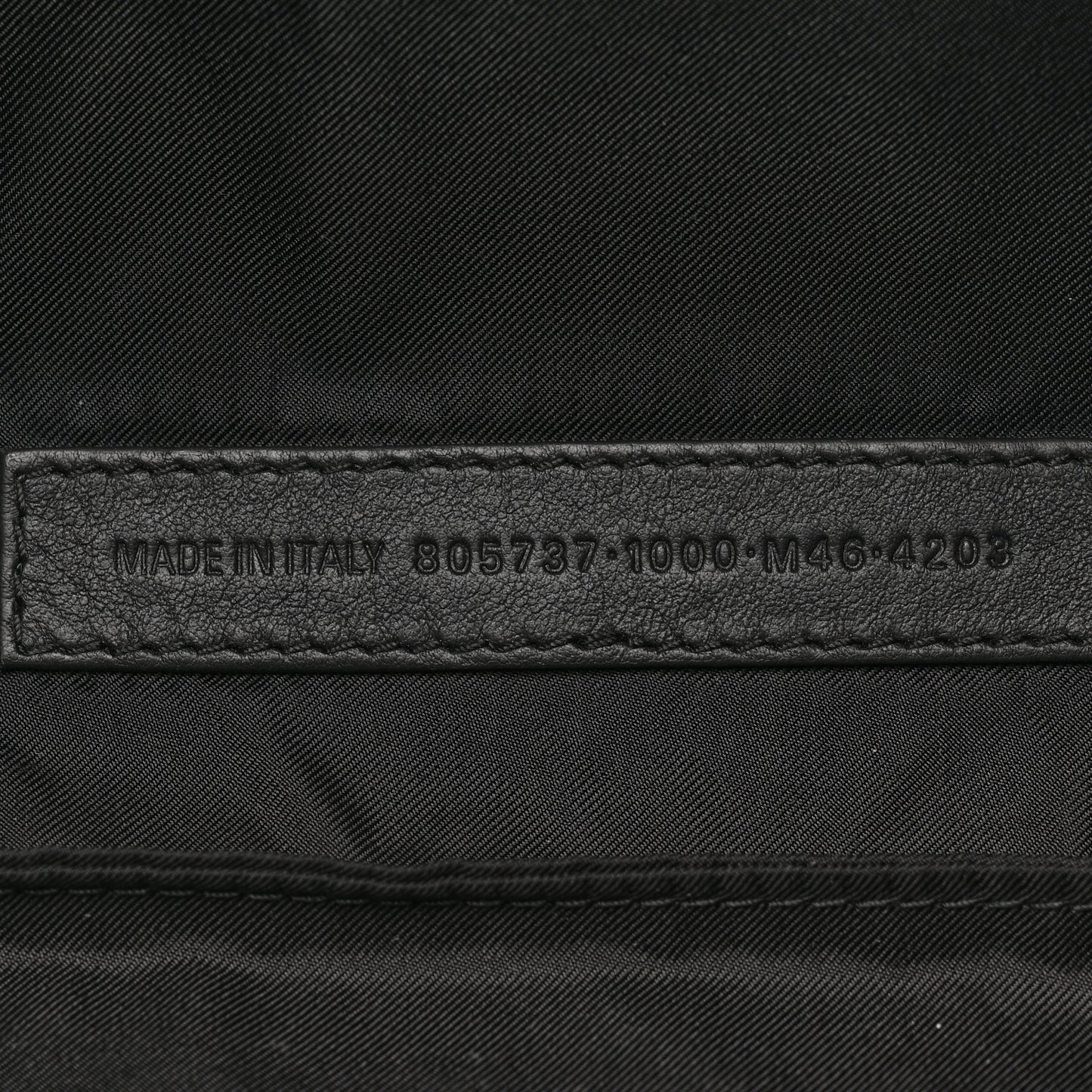 Agneau Large Grungy Messenger Black
