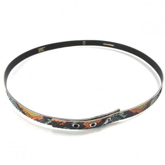 Python Skinny Belt 80 32 Multicolor