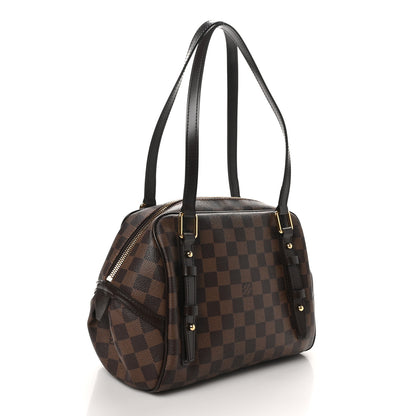 Louis Vuitton Damier Ebene Rivington PM 3 of 9