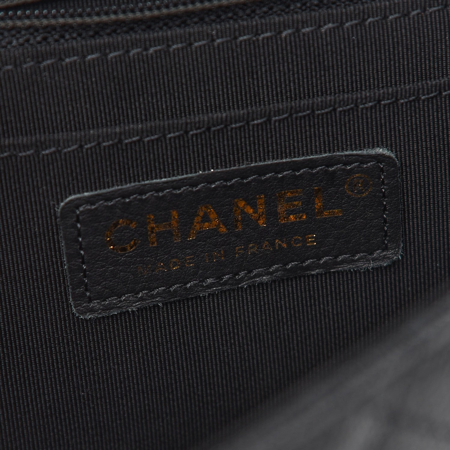 Chanel Iridescent Caviar Quilted Mini Crossbody Flap Black 6 of 9