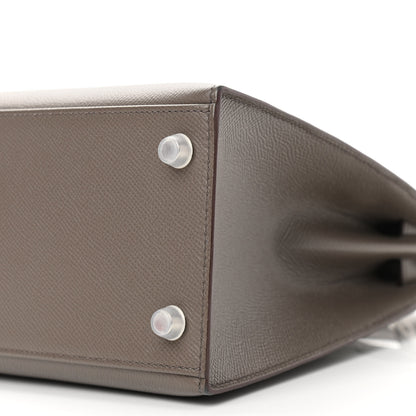 Hermes Epsom Kelly Sellier 28 Etain 10 of 15