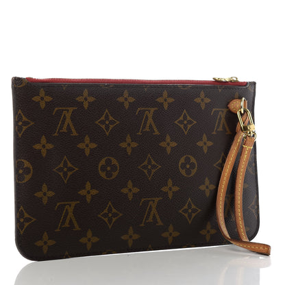Louis Vuitton Monogram Neverfull MM GM Pochette Cherry 3 of 7