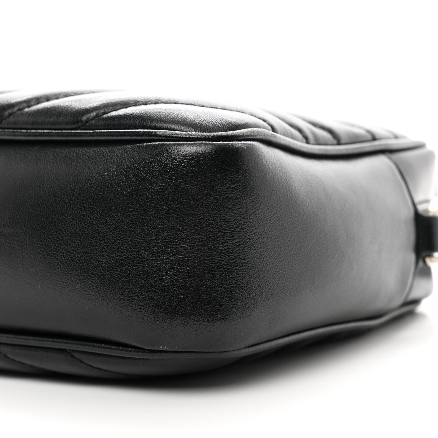 Saint Laurent Calfskin Matelasse Monogram Lou Camera Bag Black 10 of 13