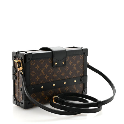 Louis Vuitton Monogram Petite Malle Black 3 of 10