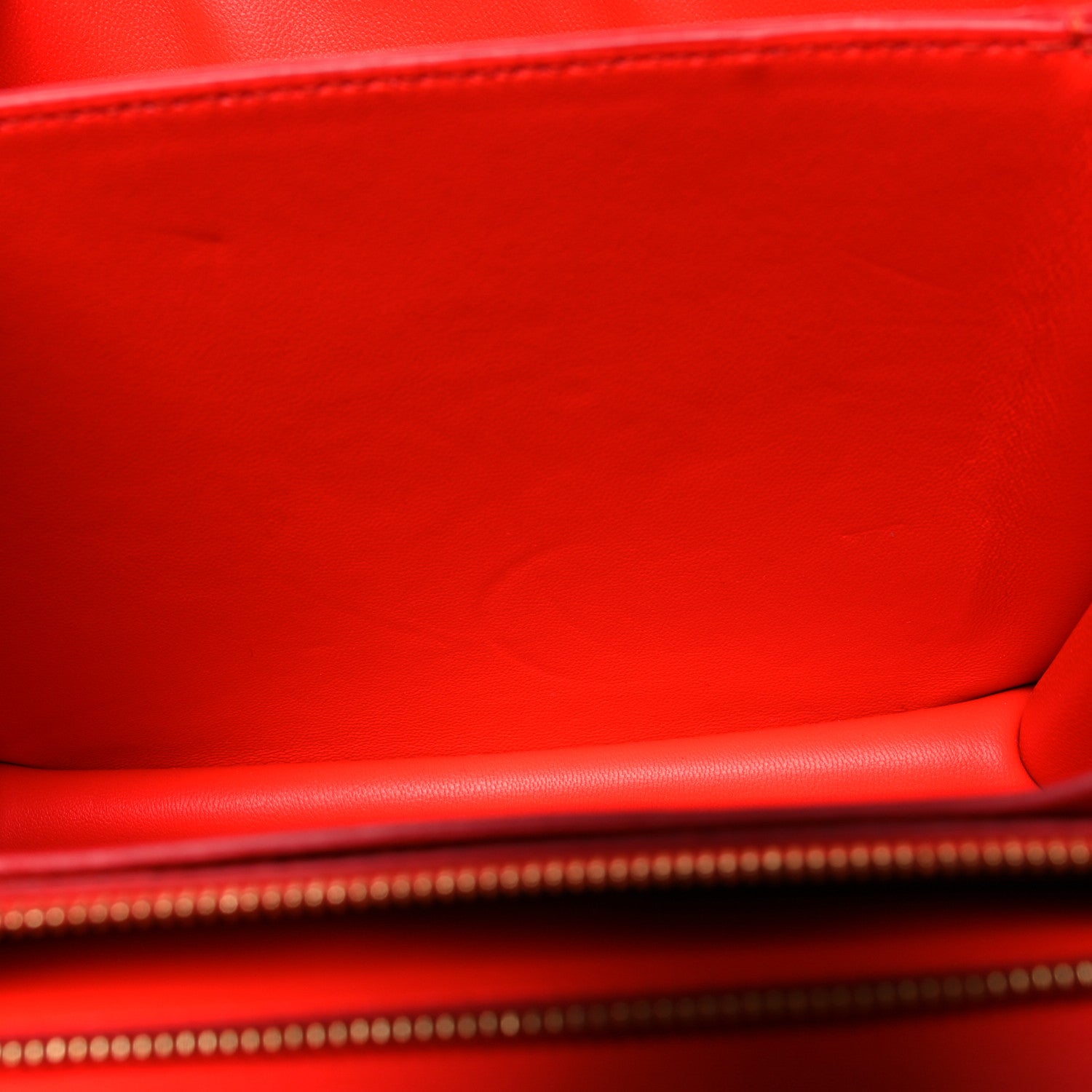 Celine Goatskin Medium Classic Box Flap Bag Alizarin 10 of 11