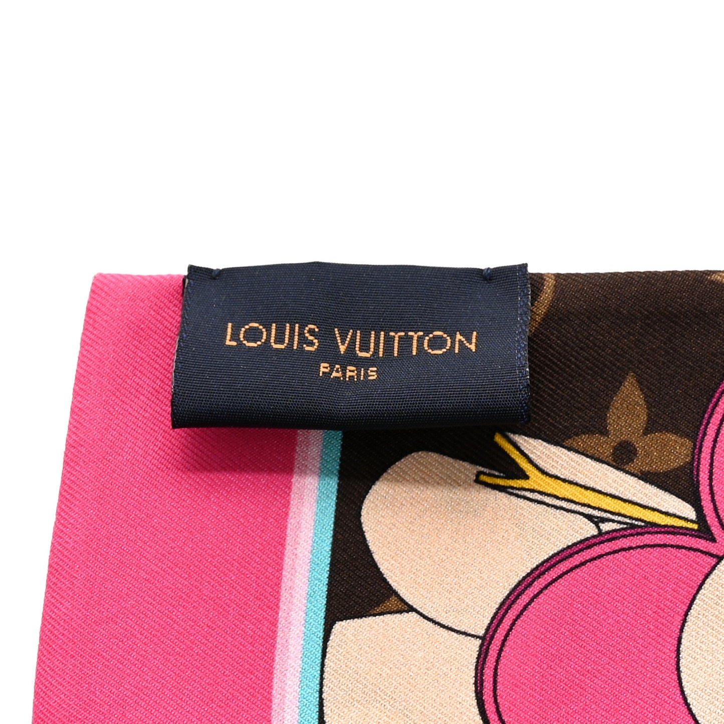 Silk Monogram 2021 Hollywood Christmas Animation Bandeau Marron