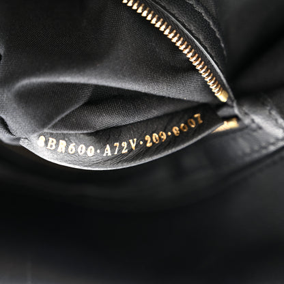 Fendi Nappa FF 1974 Embossed Baguette Black 7 of 11