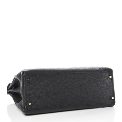 Hermes Togo Kelly Retourne 35 Black 5 of 36