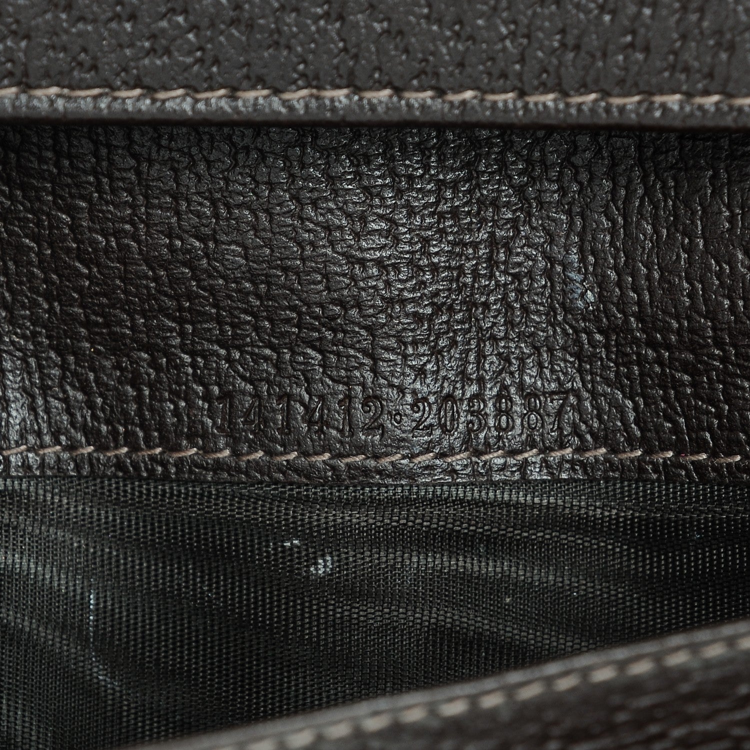 Gucci Monogram Abbey Continental Wallet Dark Brown 7 of 7