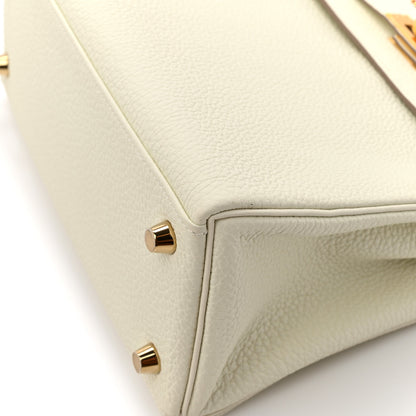 Hermes Togo Kelly Retourne 25 Mushroom 12 of 13