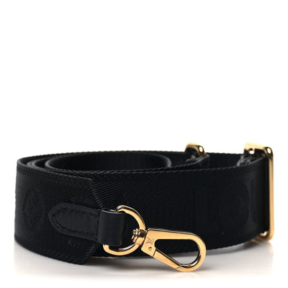 Louis Vuitton Nylon Petite Malle Souple Shoulder Strap Black 1 of 3