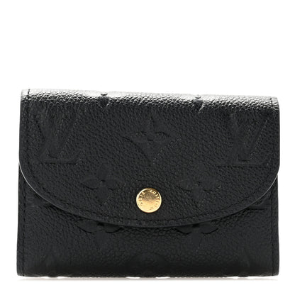 Louis Vuitton Empreinte Rosalie Coin Purse Black 1 of 7