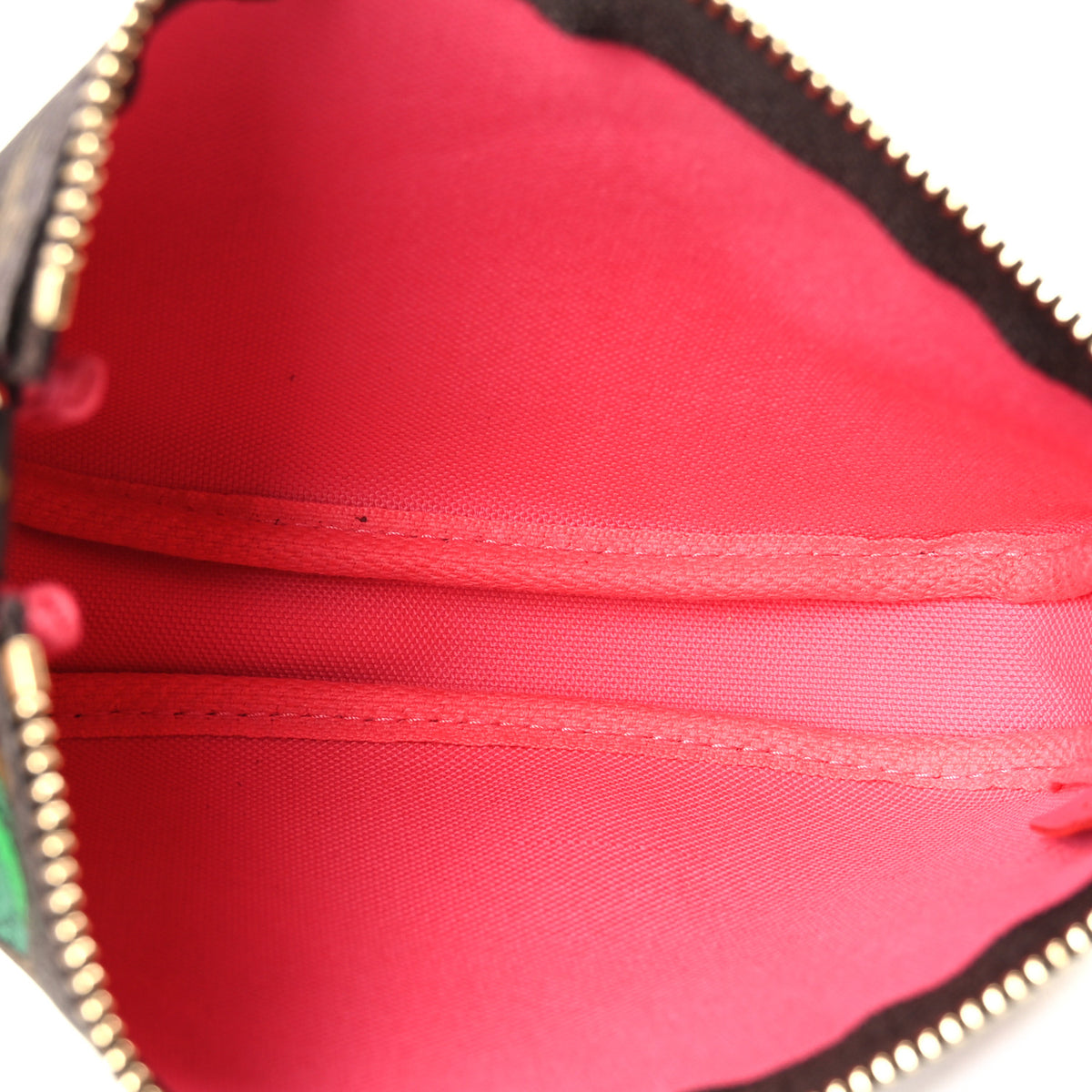 Monogram 2023 Christmas Animation Sailing Pochette Accessories Dragon Fruit Pink