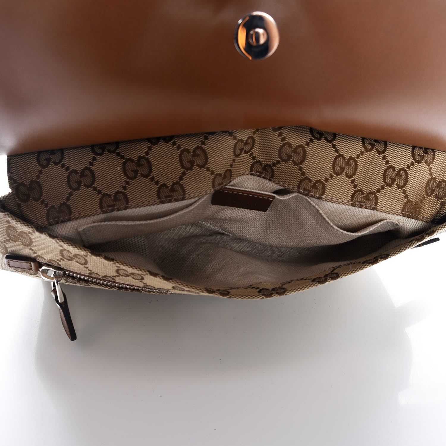Gucci Monogram Belt Bag Brown 5 of 7