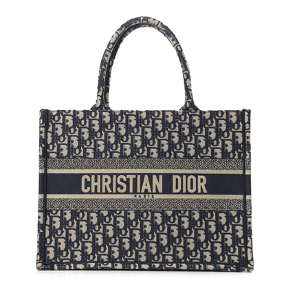 Christian Dior Oblique Medium Book Tote Blue Multicolor 1 of 11