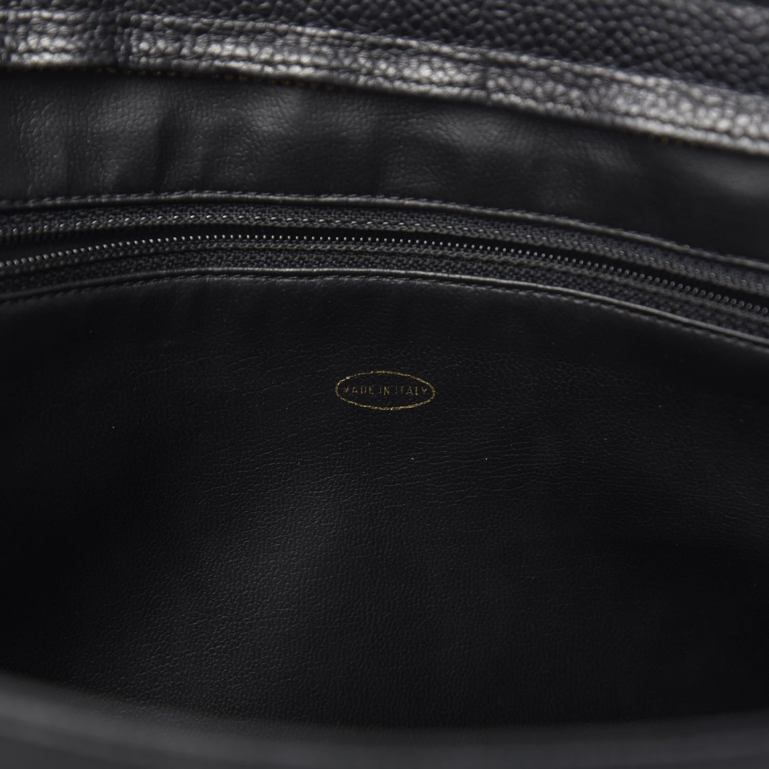 Chanel Caviar CC Shoulder Bag Black 7 of 13