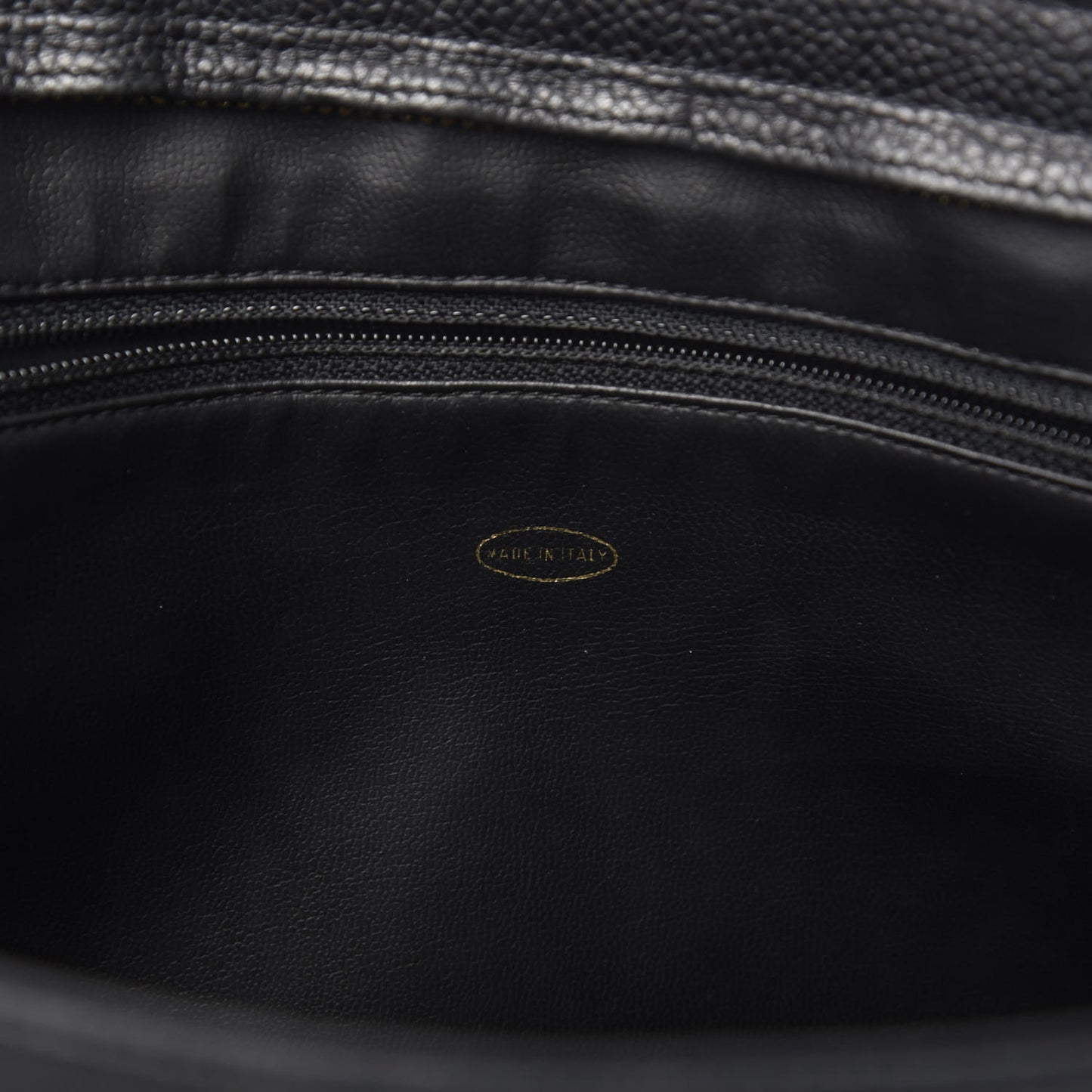 Caviar CC Shoulder Bag Black