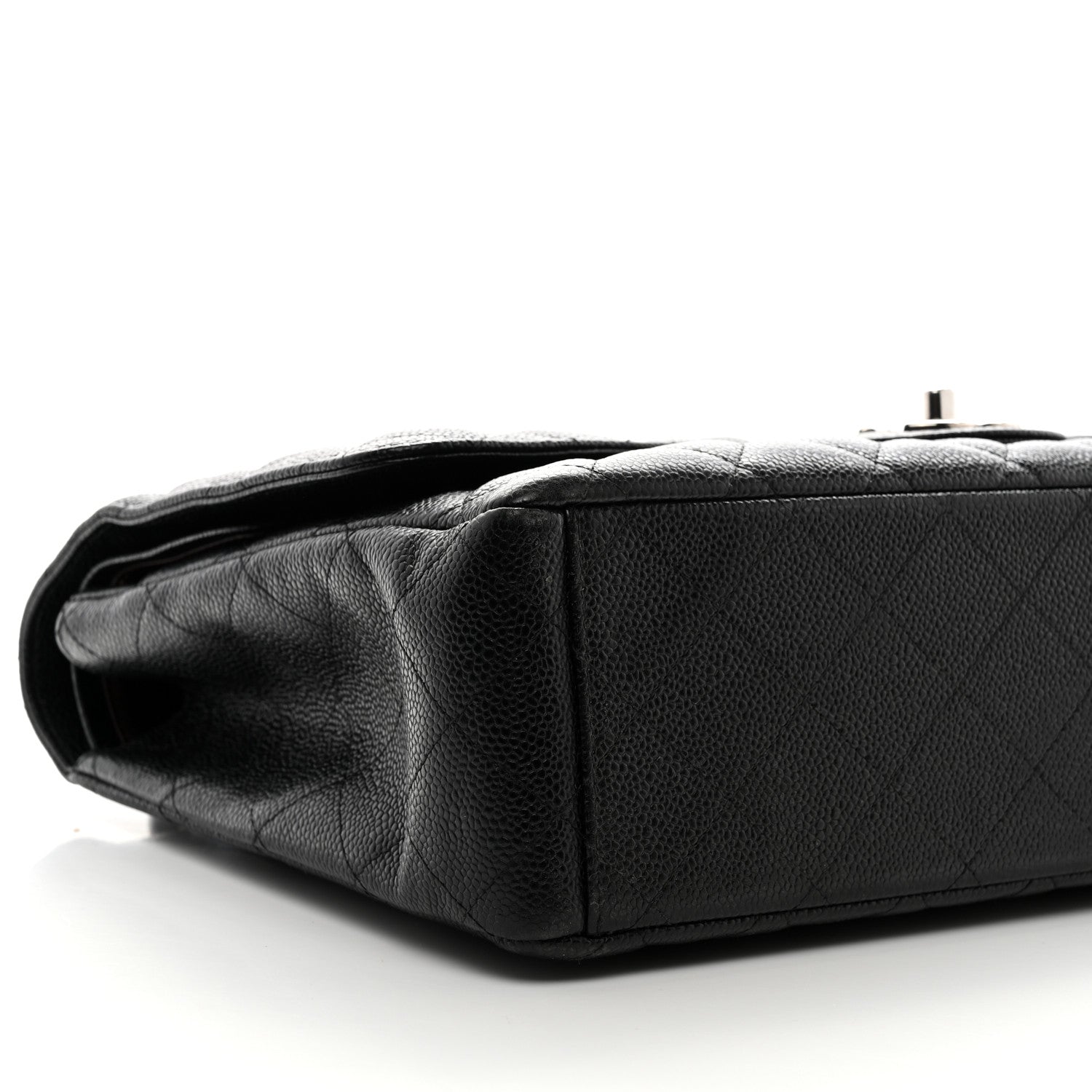 Chanel Caviar Quilted Maxi Double Flap Black 9 of 12