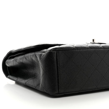 Chanel Caviar Quilted Maxi Double Flap Black 9 of 12