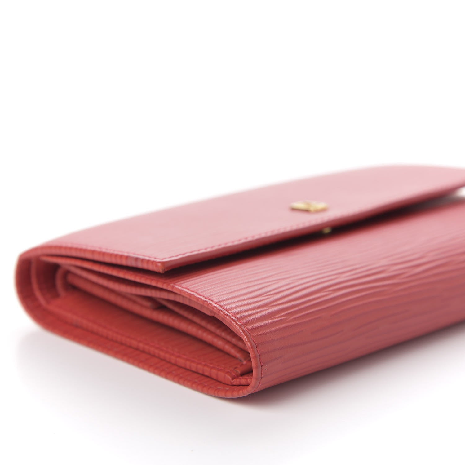 Fendi Calfskin Continental Wallet Red 9 of 11