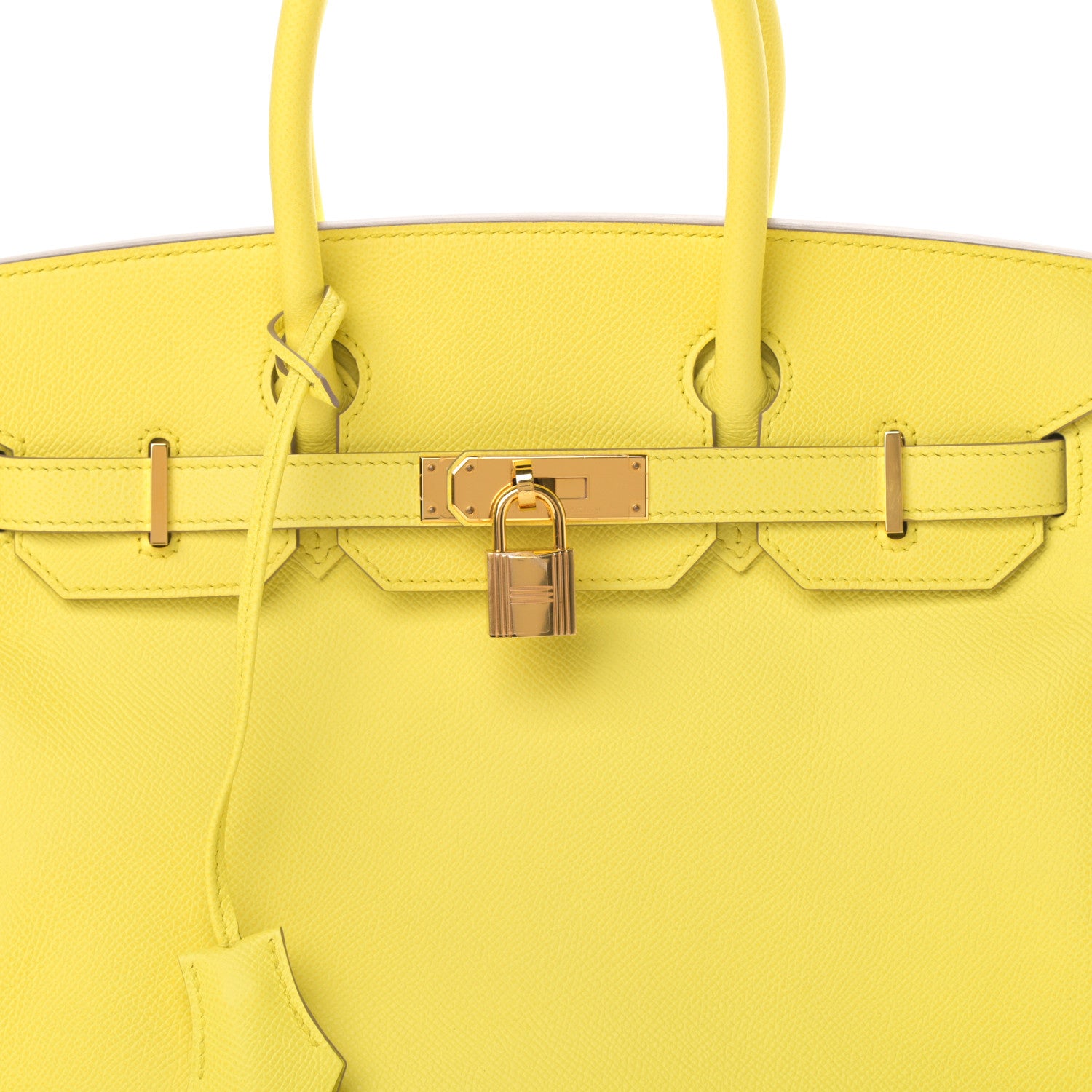 Hermes Epsom Birkin 30 Lime 11 of 12