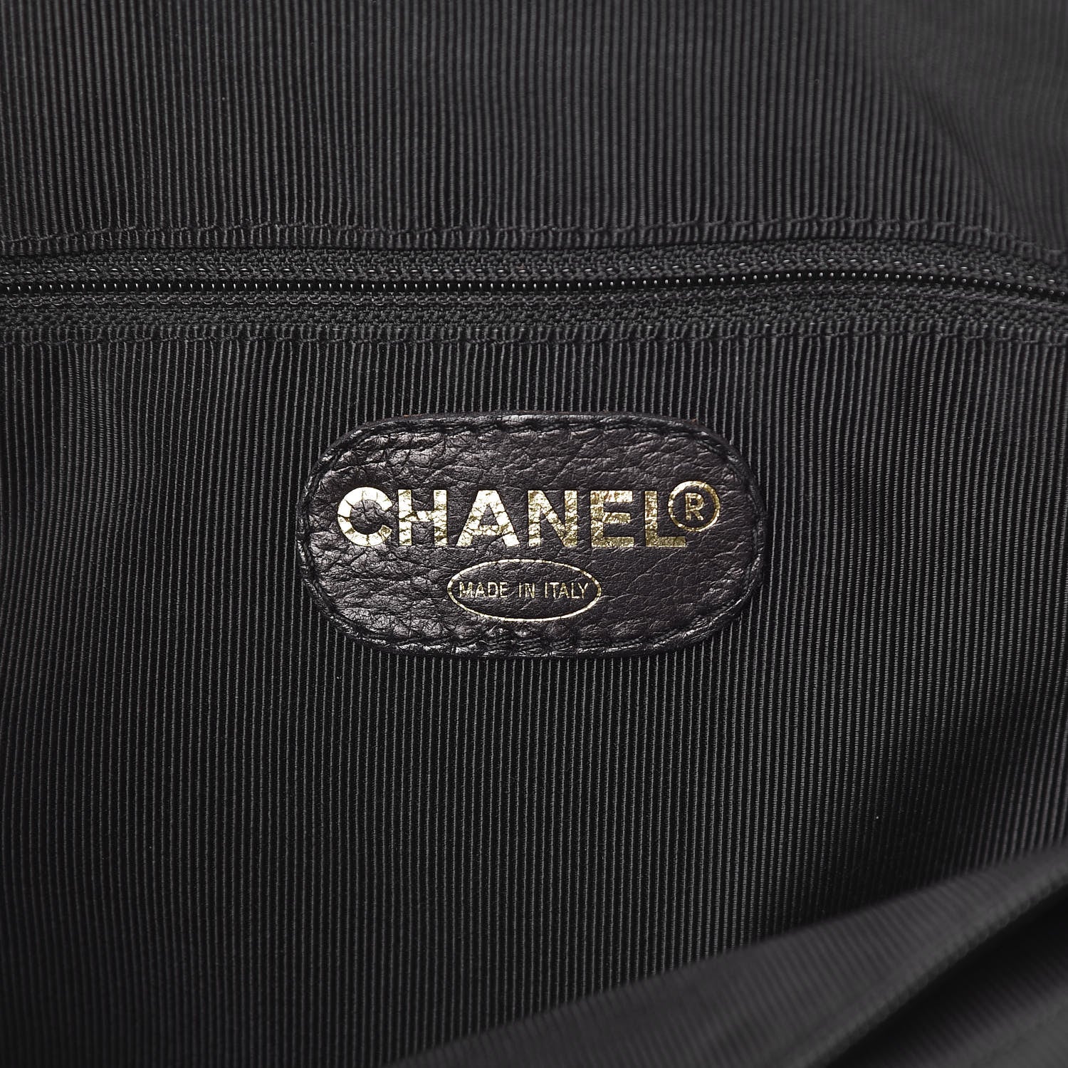 Chanel Caviar CC Tote Black 6 of 14