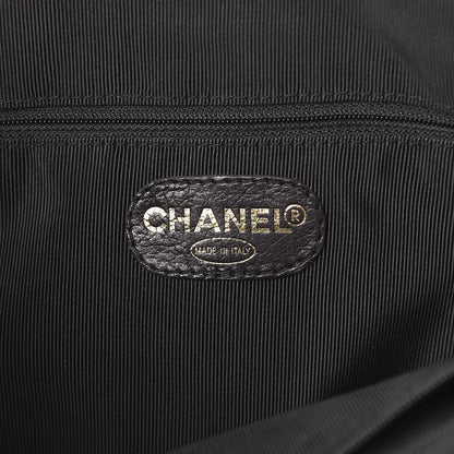 Chanel Caviar CC Tote Black 6 of 14