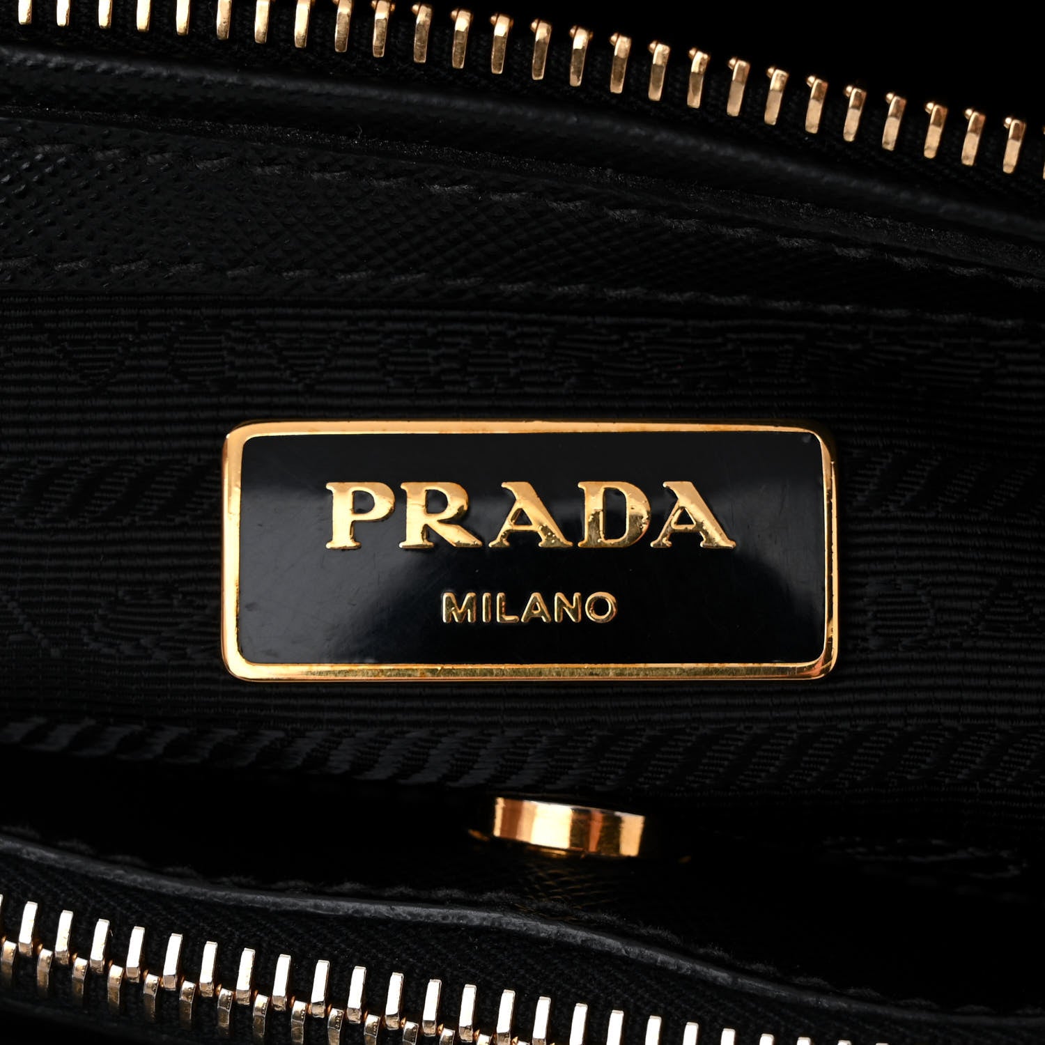 Prada Saffiano Lux Medium Tote Black 7 of 13