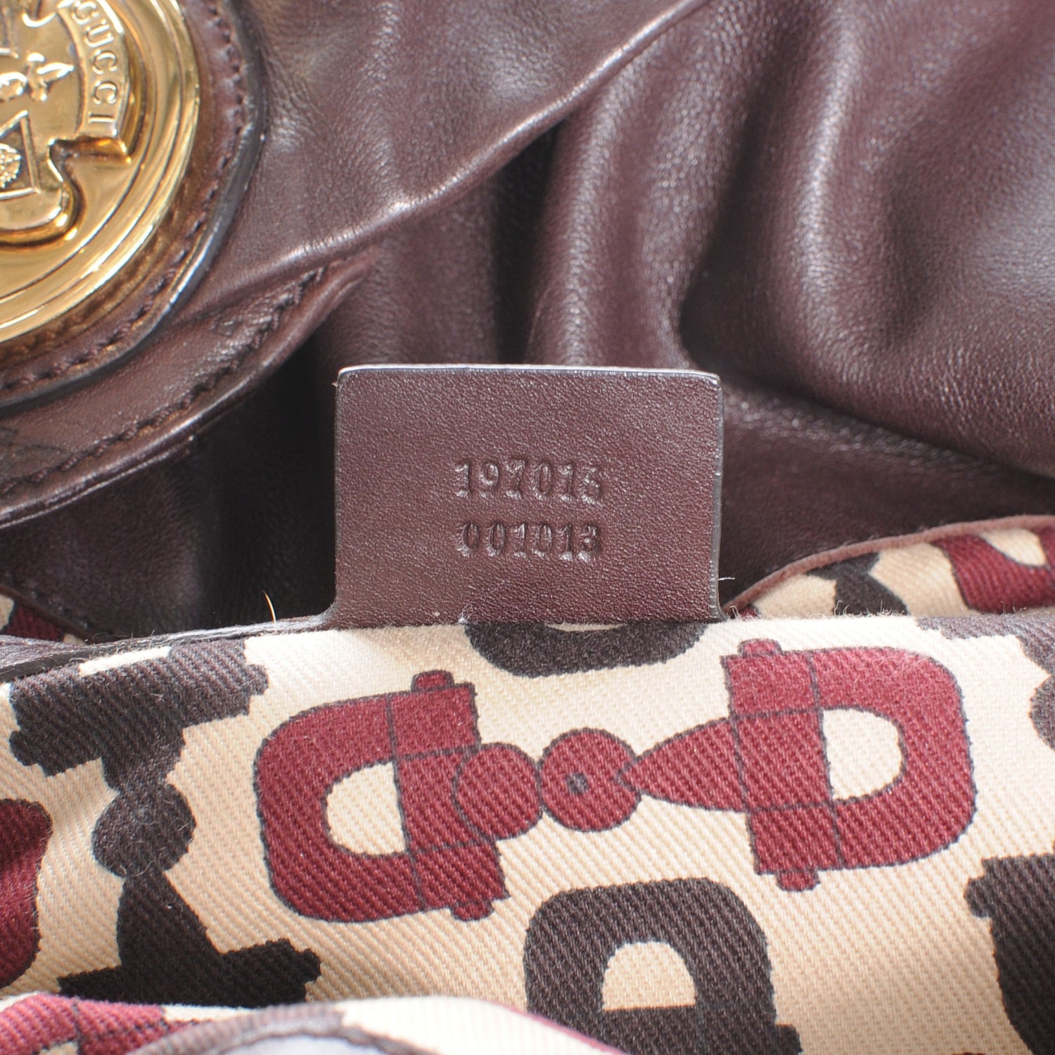 Gucci Guccissima Medium Hysteria Chocolate 7 of 7