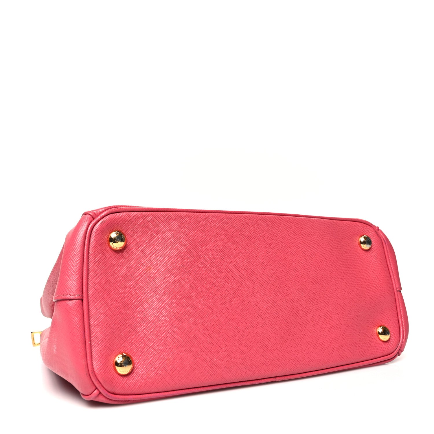 Prada Saffiano Medium Galleria Double Zip Tote Fuxia 4 of 19
