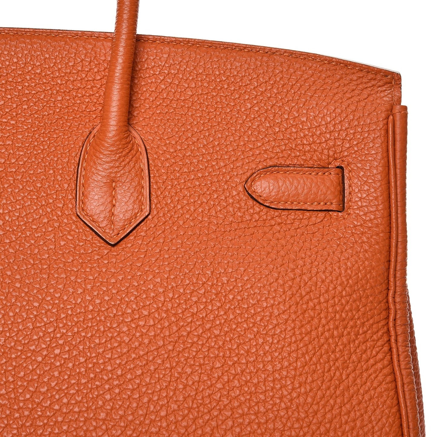 Togo Birkin 35 Orange